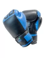 Gants De Boxe Rumble Cuir BLOCK COLOR Bleu/Noir V6 RD BOXING
