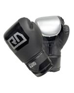 Gants De Boxe Rumble BLOCK COLOR Noir/Silver V6 RD BOXING