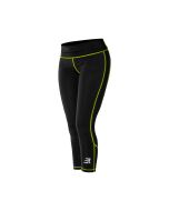 Legging Feminine ¾  Noir/Jaune "ARTHEMIS" RINKAGE