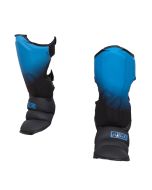 Protege Tibia/pieds K1 / Muay Thaï HD V5 FADE BLEU/NOIR