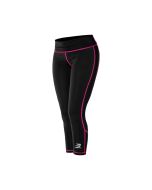 Legging Feminine ¾  Noir/Fushia "ARTHEMIS" RINKAGE