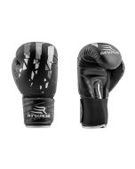 Gants de boxe Enfants Noir/Silver  "RISE" Rinkage