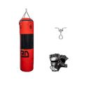 PACK HOME TRAINING : Sac De Frappe Loisirs 130cm + Gants De MMA + Accroche sac