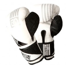 Gants de boxe Rdboxing rumble v3 blanc et noir